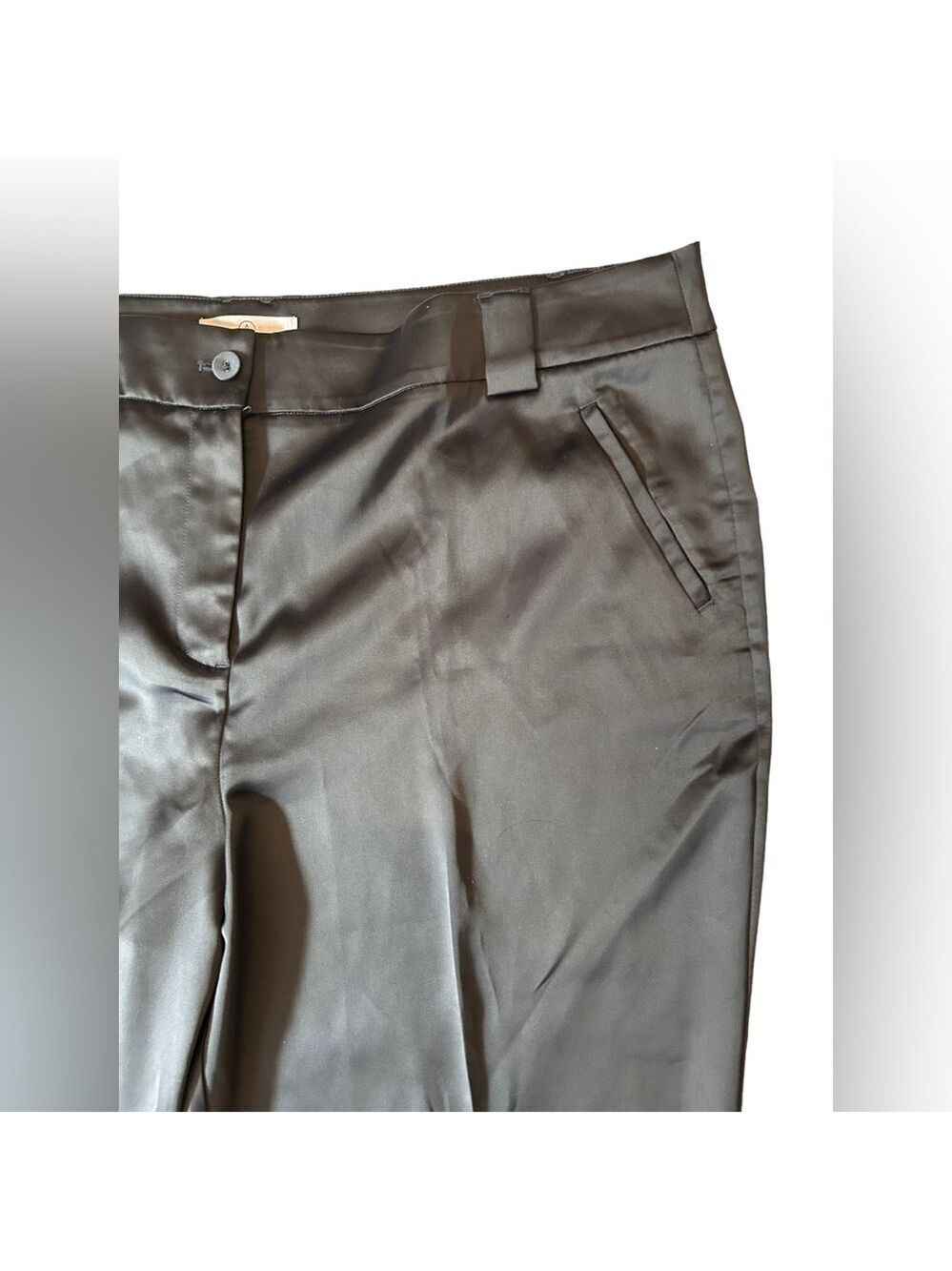 Pennington Black Satin Effect Dress Pants